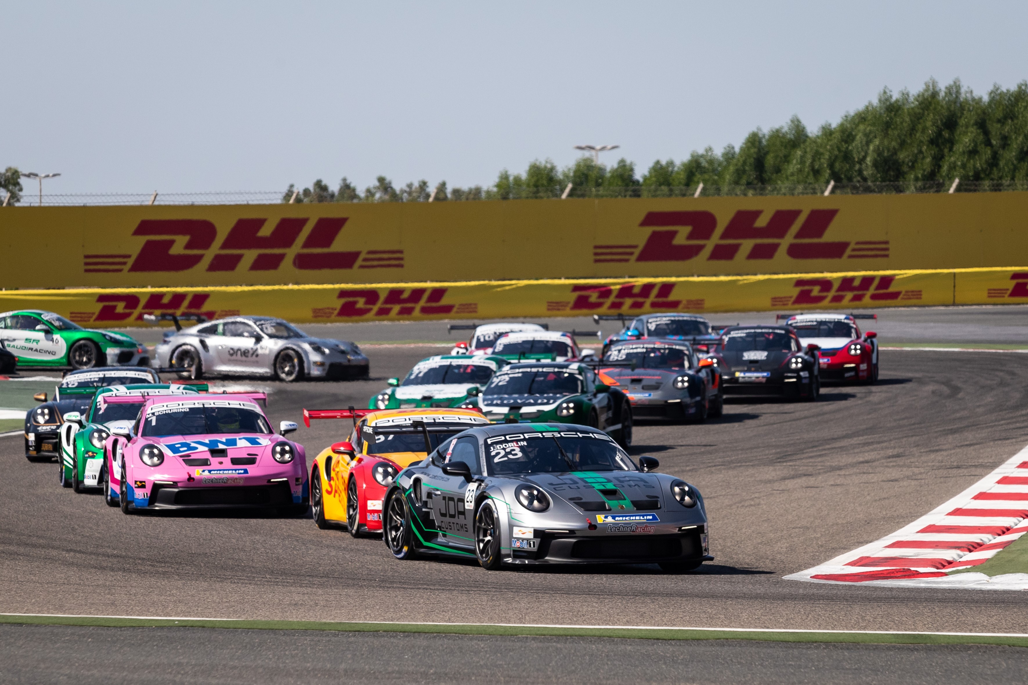 Dorlin makes his debut in Porsche Middle East Challenge with the new